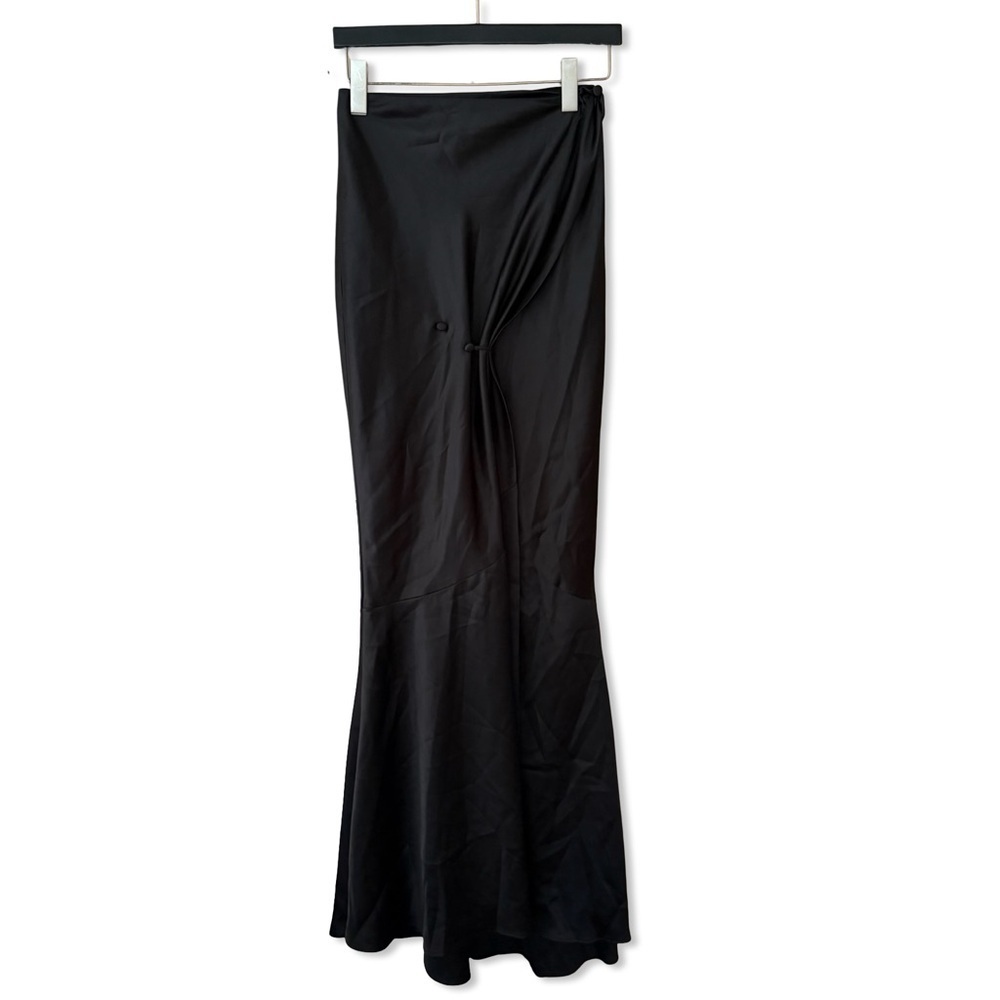 NWT - V. Chapman Calla Lily Set Black Lace Maxi Slip Skirt/Corset Top Set! (4) - Picture 8 of 11